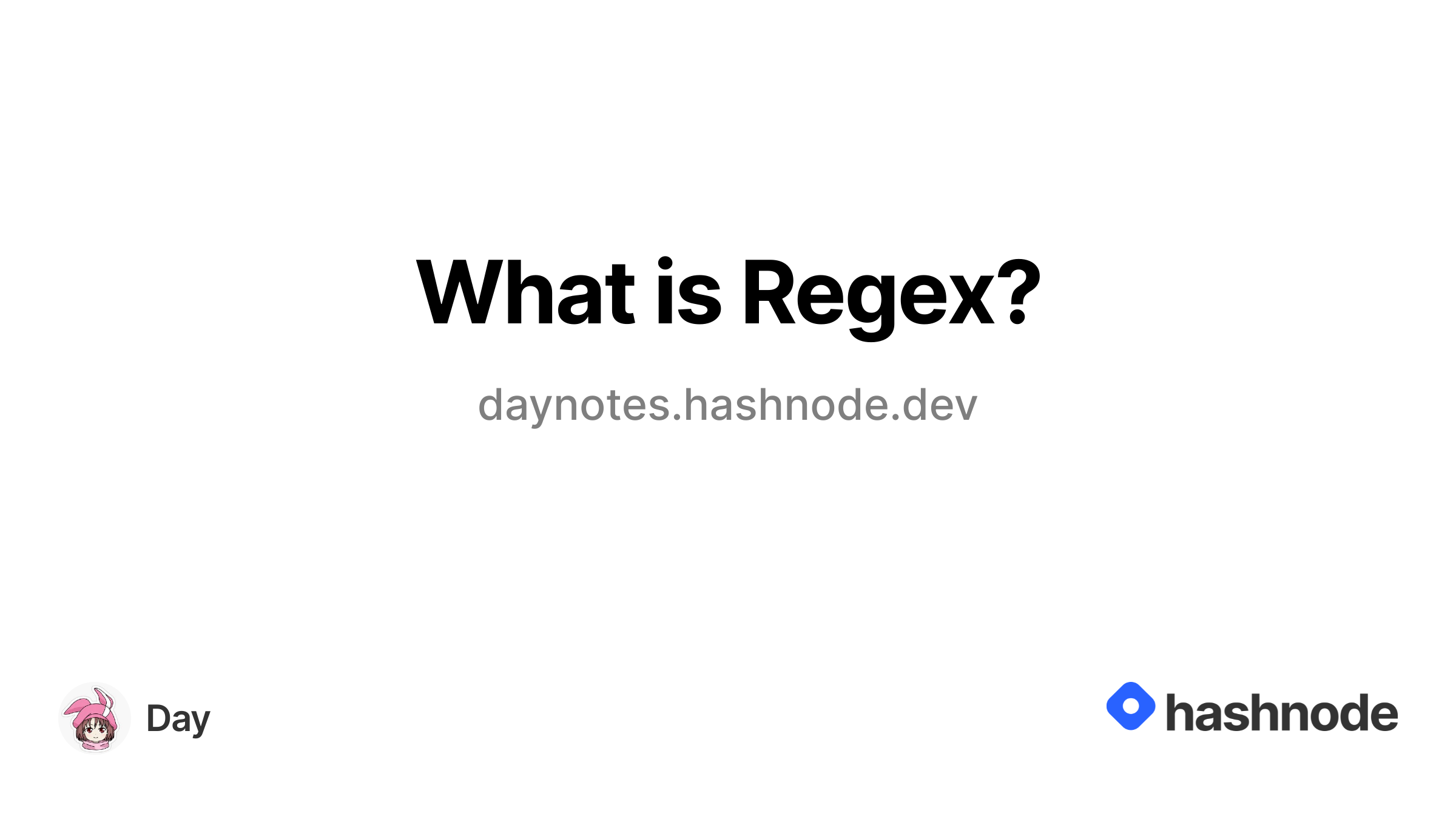 what is regex?